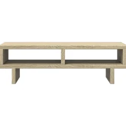 vidaXL skærmholder 50x27x15 cm konstrueret træ sonoma-eg