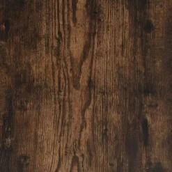 vidaXL skærmstander 100x24x13 cm konstrueret træ røget egetræsfarve