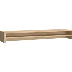 vidaXL skærmstander 100x24x13 cm konstrueret træ sonoma-eg
