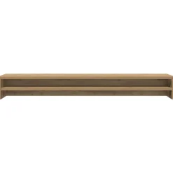 vidaXL skærmstativ kunstnerisk eg 100x24x13 cm konstrueret træ
