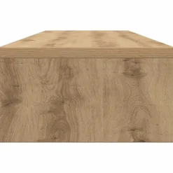vidaXL skærmstativ kunstnerisk eg 100x24x13 cm konstrueret træ