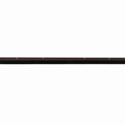 vidaXL Skruemonterede dørbørste tætninger 2 pcs Brun 100 cm