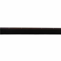 vidaXL Skruemonterede dørbørste tætninger 2 pcs Brun 100 cm