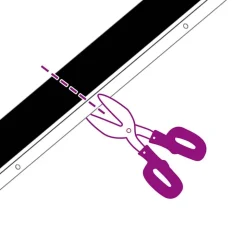 vidaXL Skruemonterede dørbørste tætninger 2 pcs Brun 100 cm