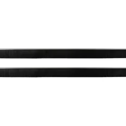 vidaXL Skruemonterede dørbørste tætninger 2 pcs Sølv 100 cm