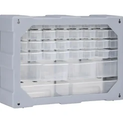 vidaXL skuffereol med 38 skuffer 52x16x37,5 cm
