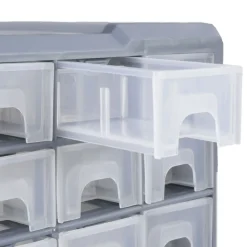 vidaXL skuffereol med 38 skuffer 52x16x37,5 cm