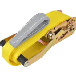 vidaXL slackline 15 m x 50 mm 150 kg gul