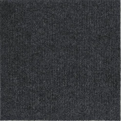 vidaXL snavsbestandig tæppeløber 100x100 cm antracitgrå