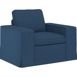 vidaXL Sofa Blå 103 x 80 x 82 cm Stof