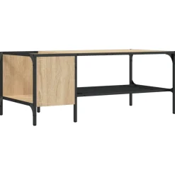 vidaXL sofabord med stativ 100x51x40 cm konstrueret træ sonoma-eg