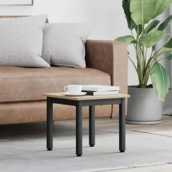 vidaXL Sofabord Sonoma 40 x 40 x 36 cm Konstrueret træ