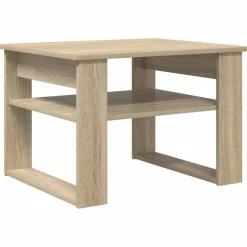 vidaXL Sofabord Sonoma eg 64 x 54 x 44 cm Konstrueret træ