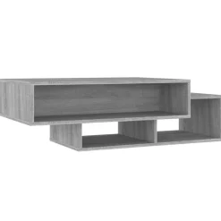 vidaXL sofabord 105x55x32 cm konstrueret træ grå sonoma-eg