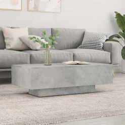 vidaXL sofabord 100x49,5x31 cm konstrueret træ betongrå