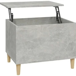 vidaXL sofabord 60x44,5x45 cm konstrueret træ betongrå