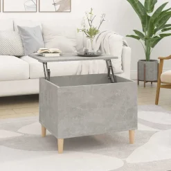 vidaXL sofabord 60x44,5x45 cm konstrueret træ betongrå