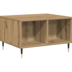 vidaXL sofabord 60x50x36,5 cm konstrueret træ kunsteg