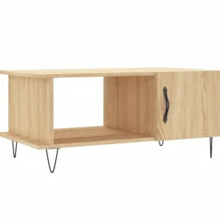 vidaXL sofabord 90x50x40 cm konstrueret træ sonoma-eg