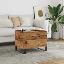vidaXL sofabord 60x44,5x45 cm konstrueret træ gammeldags træ