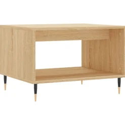 vidaXL sofabord 60x50x40 cm konstrueret træ sonoma-eg