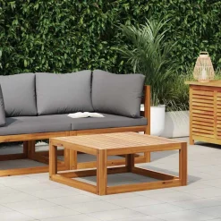 vidaXL sofabord 68x68x29 cm massivt akacietræ