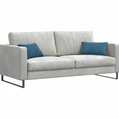 vidaXL Sofapuder 2 pcs Blå 50 x 30 cm Velourstof