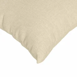 vidaXL Sofapuder 2 pcs Creme 50 x 30 cm Stof