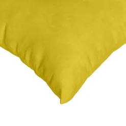 vidaXL Sofapuder 2 pcs Gul 50 x 30 cm Velourstof