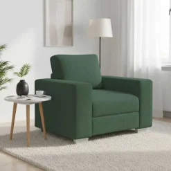 vidaXL sofastol 100x77x82 cm fløjlsstof mørkegrøn