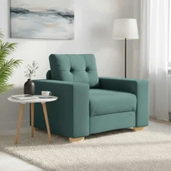 vidaXL sofastol 100x78x80 cm stof mørkegrøn