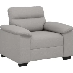vidaXL sofastol 100x81x84 cm stof skygrå