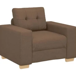 vidaXL sofastol 100x78x80 cm stof brun
