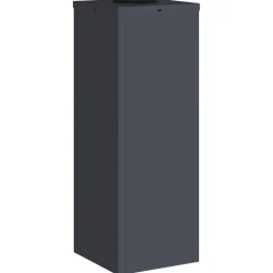 vidaXL Solar Led Sti Lys 2 pcs Antracit Koldvalset Stål