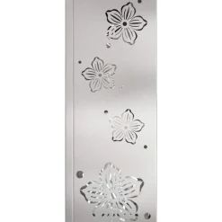 vidaXL Solar LED sti lys 2 pcs Sølv Rustfrit stål