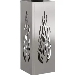 vidaXL Solar LED sti lys 2 pcs Sølv Rustfrit stål