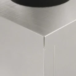 vidaXL Solar LED sti lys 2 pcs Sølv Rustfrit stål
