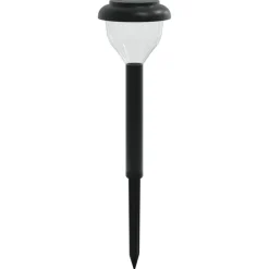 vidaXL solcellelamper med jordspyd 4 stk. RGB-farver varmt hvidt lys