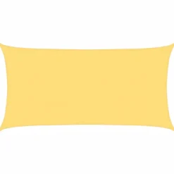 vidaXL Solsejl HDPE rektangulær 2x4 m beige