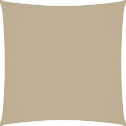 vidaXL solsejl Oxfordstof firkantet 3,6 x 3,6 m beige