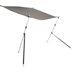 vidaXL solsejl til båd 170x208x(115-183) cm forlængerdel antracitgrå
