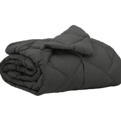 vidaXL Sommer dyne Antracit 200 x 135 cm Mikrofiber