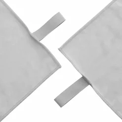 vidaXL Sports håndklæde sæt 2 pcs Grå Stof