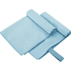 vidaXL Sportshåndklæder 2 pcs Blå 50 x 30 cm Polyester og polyamid