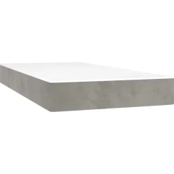 vidaXL springmadras med pocketfjedre medium 80x200x20 cm fløjl lysegrå