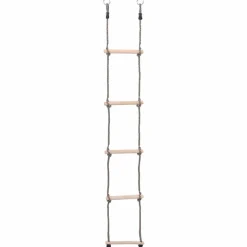 vidaXL stige med 5 trin 210 cm massivt fyrretræ