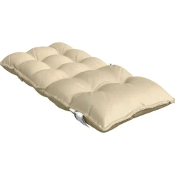 vidaXL stolehynde med lav ryg 2 stk. oxfordstof beige