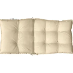 vidaXL stolehynde med lav ryg 2 stk. oxfordstof beige