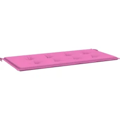 vidaXL Stolepude Ensfarvet Lyserød 100 x 50 x 3 cm Oxford stof