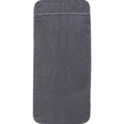 vidaXL strandhåndklæder 2 stk. 60x135 cm 400 GSM stof antracitgrå